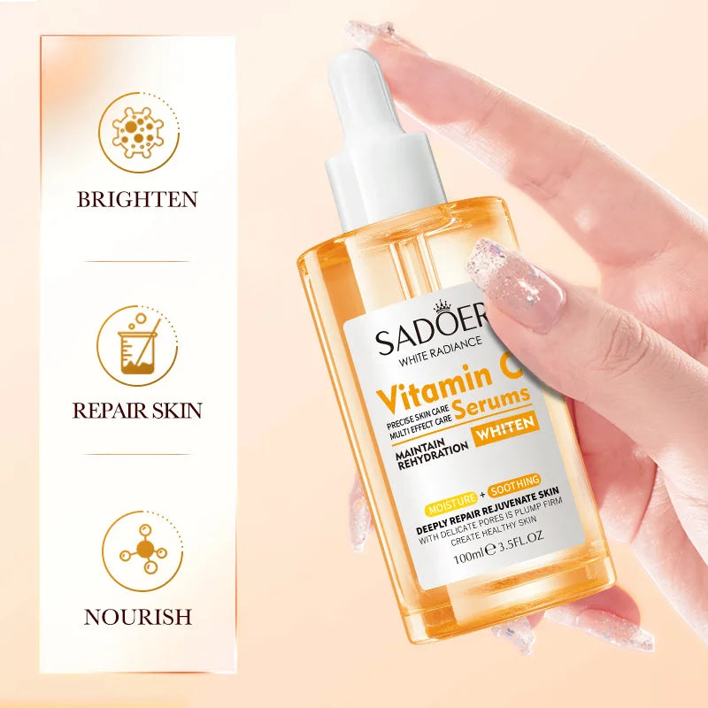 SADOER 100ml Hyaluronic Acid, Vitamic C, Centella, Collagen Serum